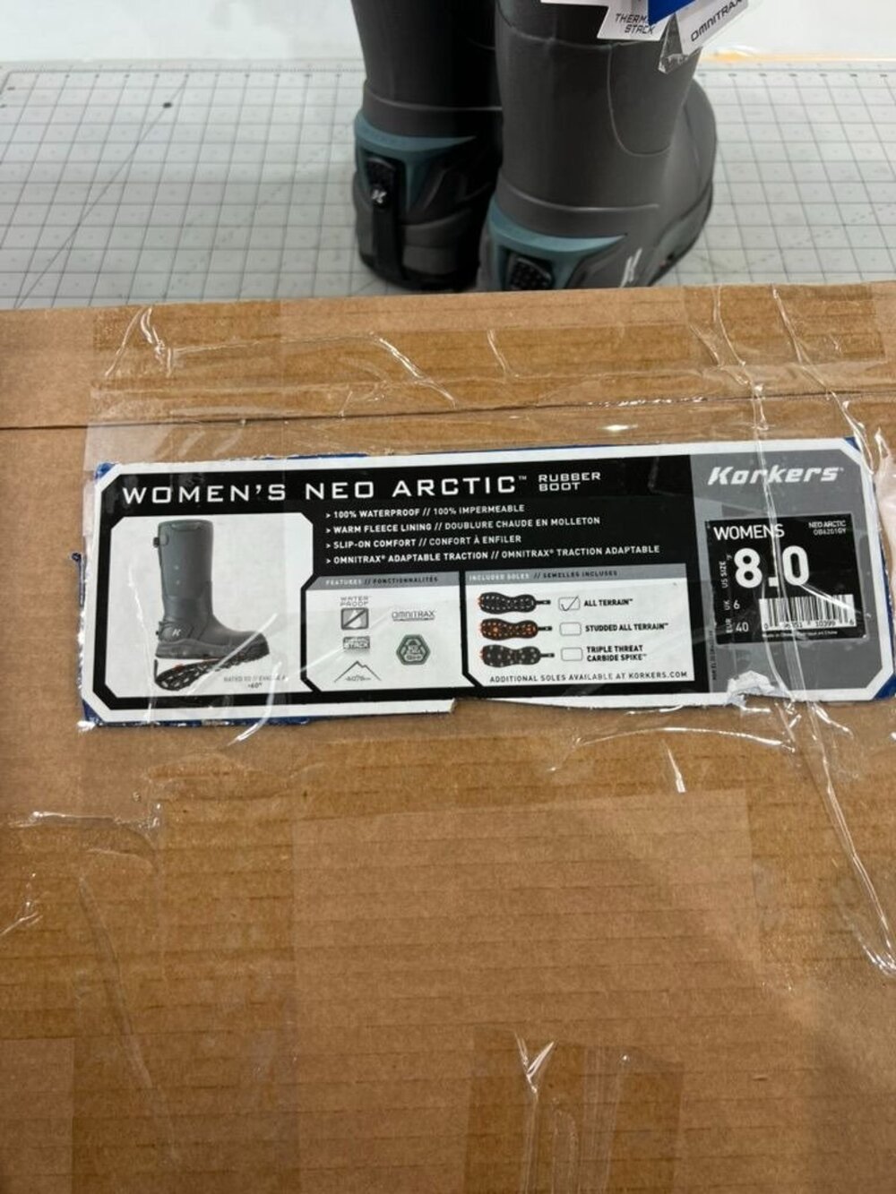 Korkers Women's Neo Arctic 8mm Neoprene Insulated Waterproof Boots Sz. 8 New - Picture 8 of 9